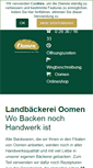 Mobile Screenshot of oomen.de