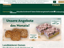 Tablet Screenshot of oomen.de